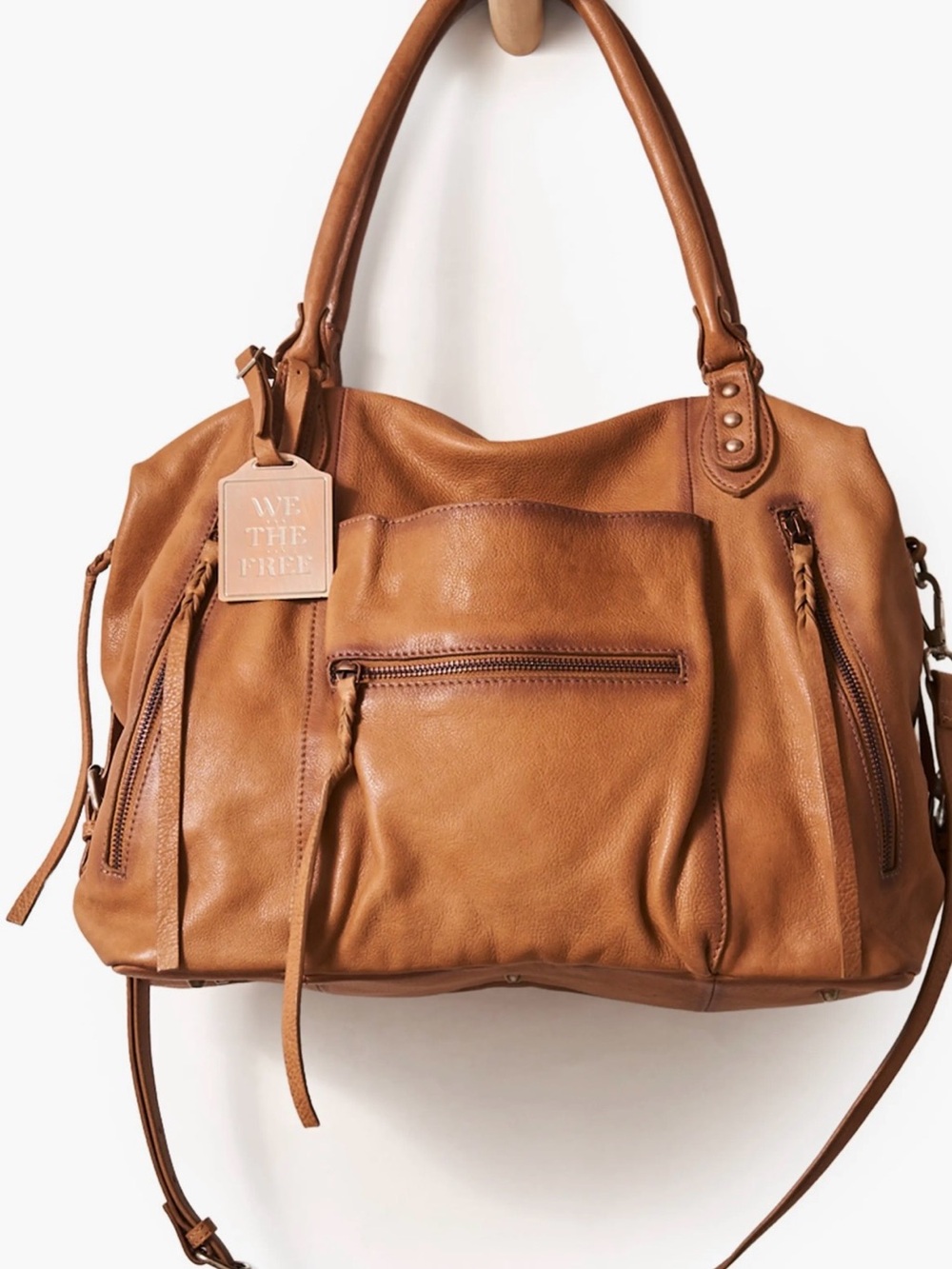 Free People
We The Free Emerson
Leather Tote Saddle